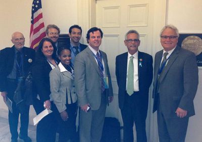 UCLA Delegates with Rep. Alan Lowenthal