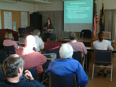 Presentation to stakeholders